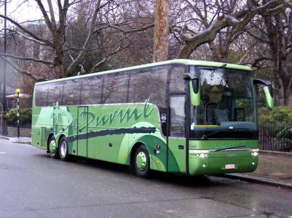 De Durme Reizen, Lokeren Belgium. Van Hool T916 Acron Coach EHJ858