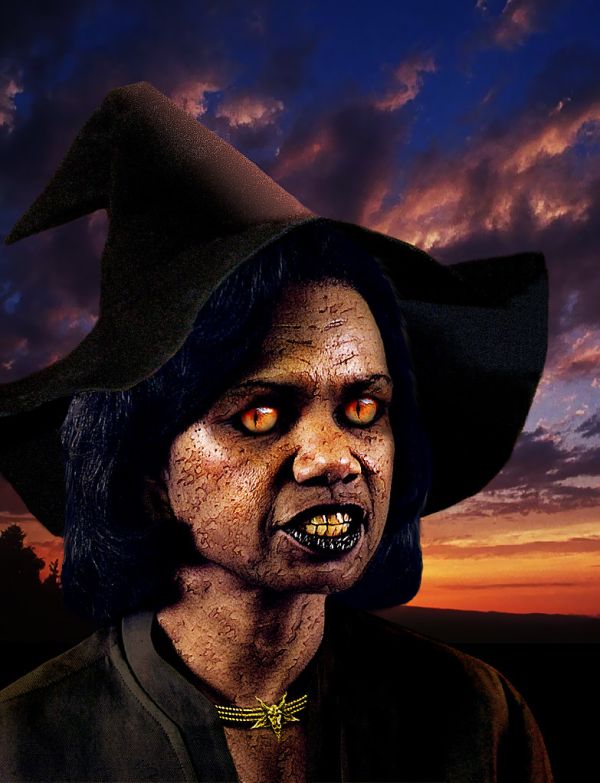 Condi Rice Witch