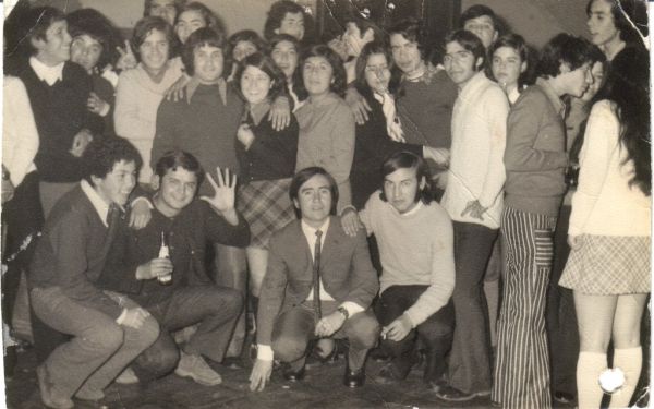 Foto tomada el 4 de agosto de 1972 en el Liceo de Niñas de Ovalle