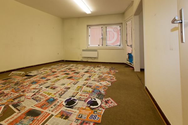 Wohnbereich vor der Renovierung