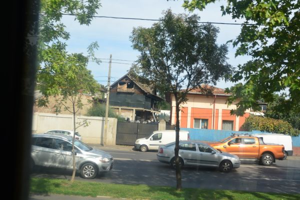 Bucharest - more buildings on Strada Petricani