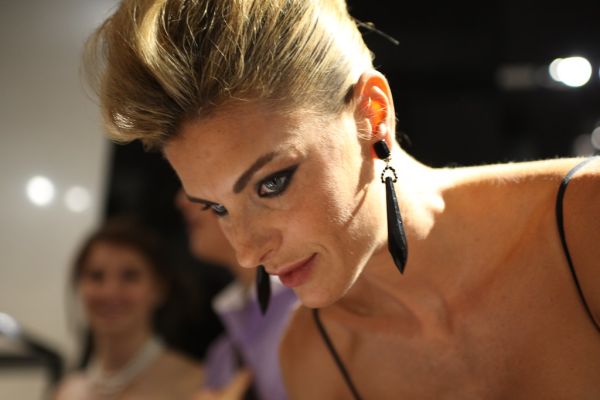 Martina Colombari - Vogue Fashion's Night Out Sept.10 2009 MILANO