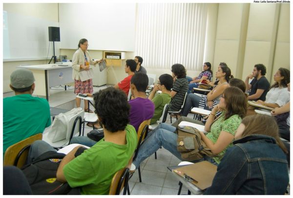 Workshop sobre Som no Cinema com a editora de som Virgínia Flores - MIMO 2010