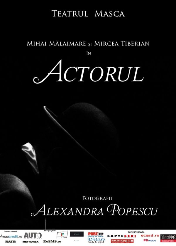 Fotografie din expozitia 'Actorul'