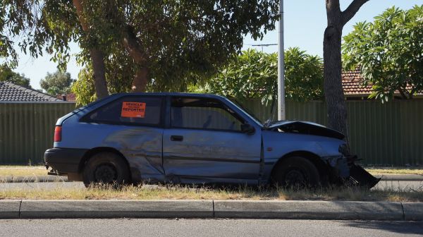 Car crash, Karrinyup Road Stirling