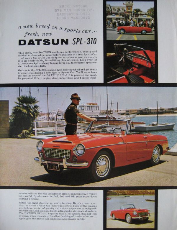 1963-64 Datsun SPL-310 Fairlady
