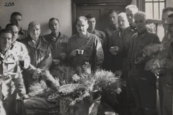 Christmas Celebration, Masan, South Korea, 25 December 1950