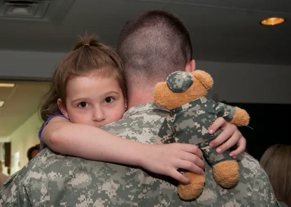 Civil Affairs soldiers welcomed home by community [Image 3 of 4]