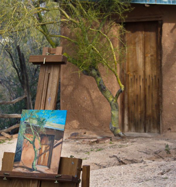 TPAPS Paint Out at DeGrazia Gallery 09