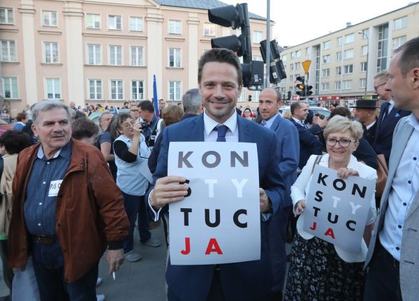 Protest w obronie niezależności Sądu Najwyższego
