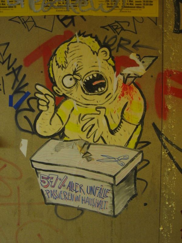 57% aller Unfälle passieren im Haushalt