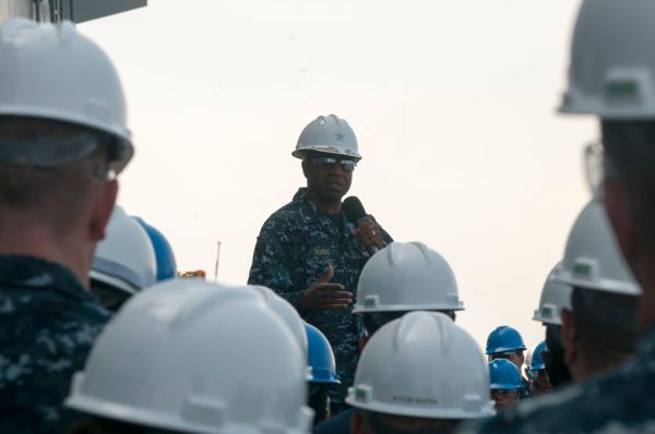 ESG 3 Visists Peleliu