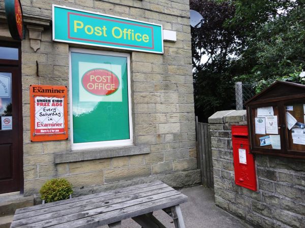 Upper Cumberworth, West Yorkshire ... Post Office with HD8 316.
