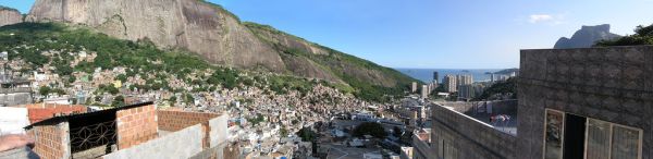 favela da rocinha panorama, rio de janeiro, brazil 2006