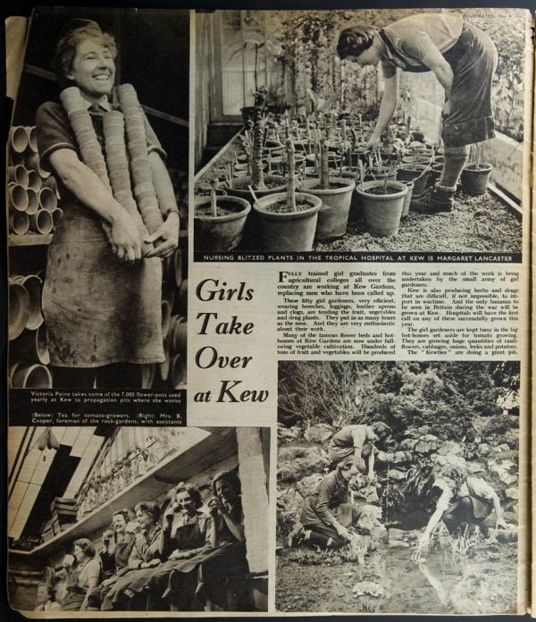 Girls Take Over at Kew Gardens - whatever next?!
