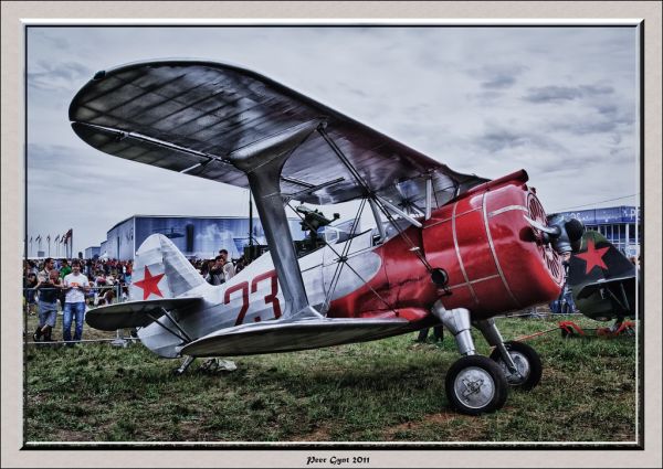 Polikarpov I-15. Истребитель Поликарпова И-15. Moscow Airshow MAKS 2011.