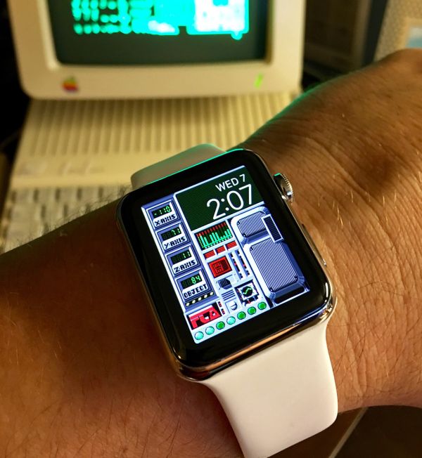 custom Apple IIgs / FTA watch face