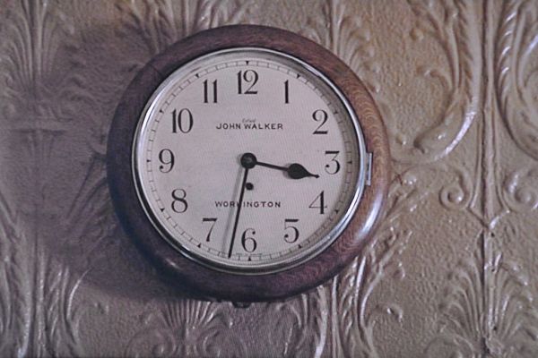 John Walker clock from Coen Bros 'Miller's Crossing'