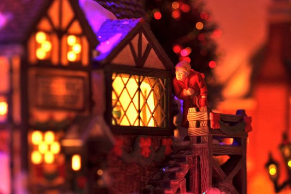 Scrooge and the Ghost of Christmas Past