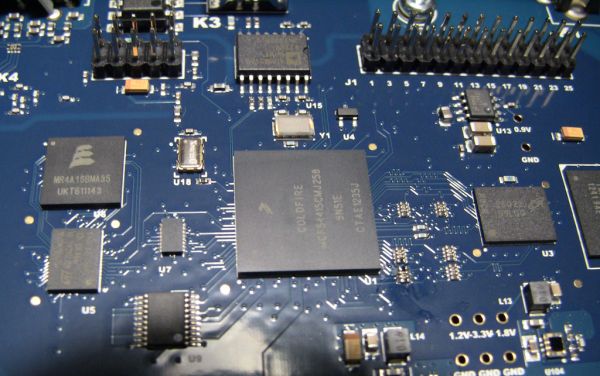 RAM and Freescale Coldfire MCU
