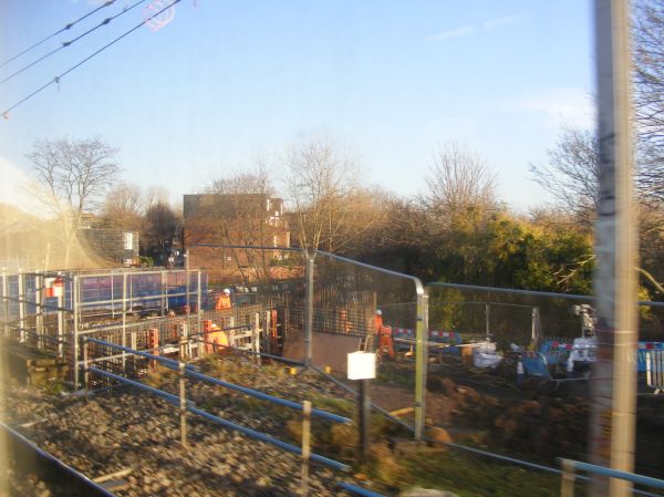 Bridge construction, river Lea, Tottenham