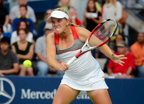 2014 US Open (Tennis) - Qualifying Rounds - Melanie Oudin