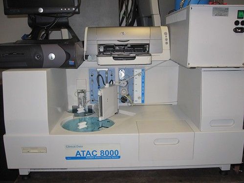 Clinical Data Elan ATAC 8000 2
