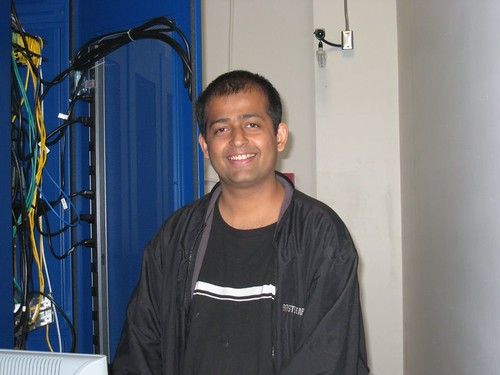Vikas Kedia at OCP data center