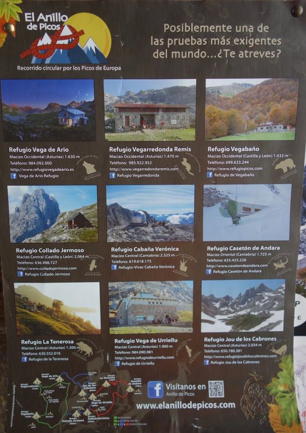 Berghütten in den Picos de Europa