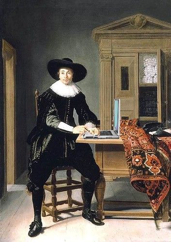 Portrait of a Gentleman Blogger, after Thomas de Keyser