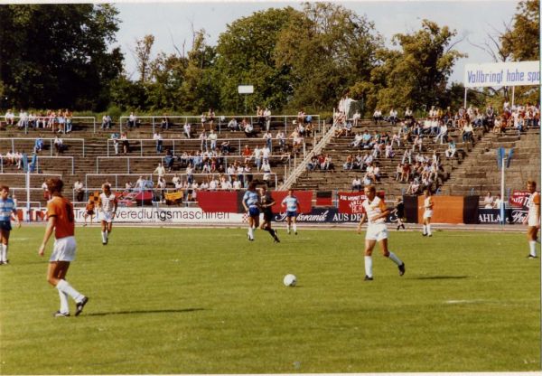 BSG Wismut Gera v Motor Suhl,Stadion der Freundschaft, Gera. DDR Liga B, 13 Aug 1989 Score: 4:1