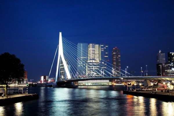 Rotterdam: Erasmus Bridge