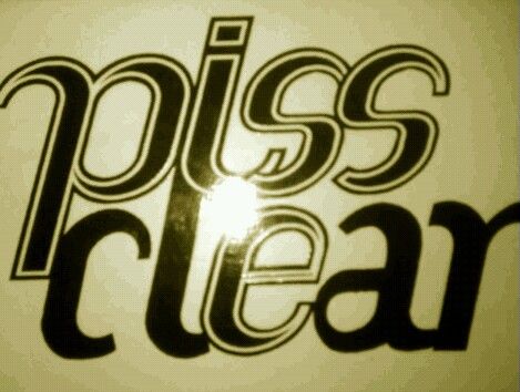 piss clear