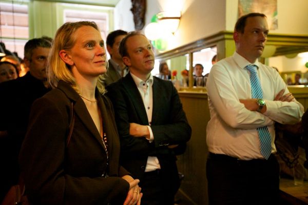 Korrie Louwes bij de kick off campagne Utrecht Verandert