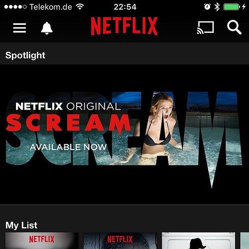 #Scream, die Serie auf @netflixde, ist ziemlich gut und ein Muss wenn man die Filme mochte. Danke für den Tipp @sventmoe