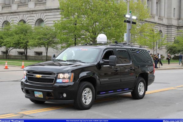 FBI Federal Bureau of Investigation Chevrolet Suburban