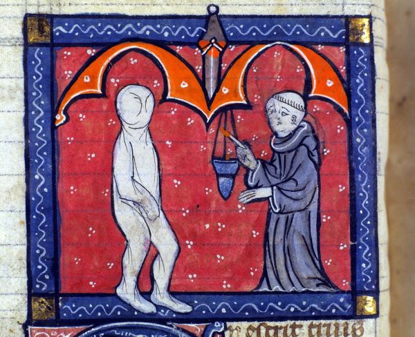 Le prieur de Saint-Sauveur de Pavie - L'apparition du fantôme du prieur
