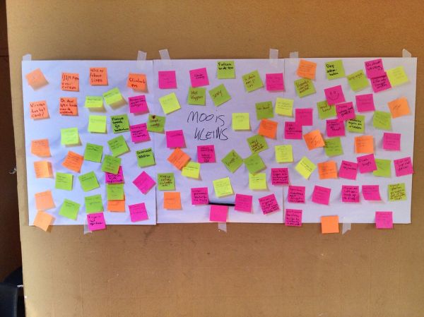 Moois kleins voor #vierdevrijdag. Uitkomst tryout brainstorm Gemeente Groningen.