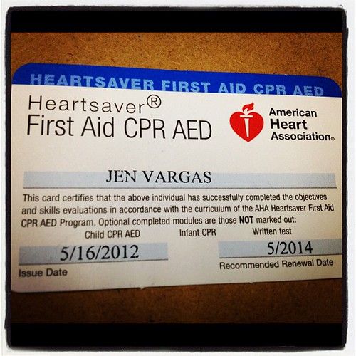 I'm @American_Heart Heartsaver FirstAidAEDCPR certified! Contact @DaleMcGough @Gatorland for more info! All proceeds bet
