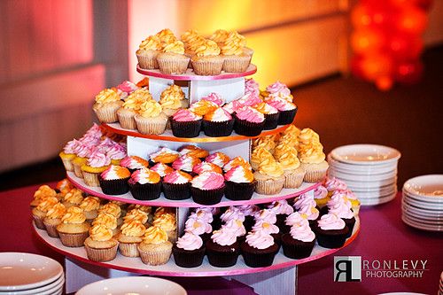Bat Mitzvah cupcakes