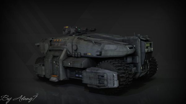 Render - Sci Fi APC (1) By Alang7