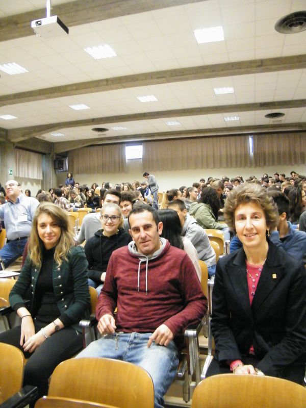 Cristiano Cavina incontro gli studenti degli istituti di II grado di Lugo