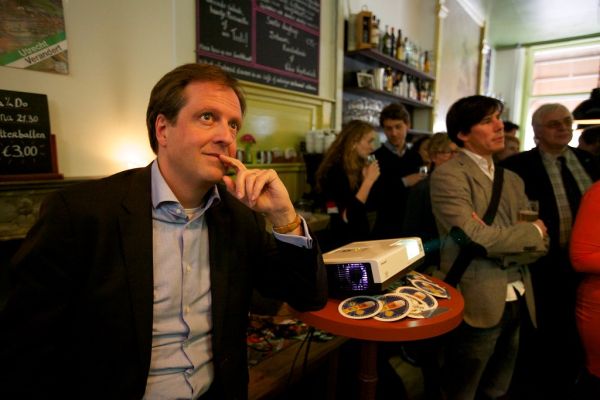 Alexander Pechtold bij de kick off campagne Utrecht Verandert