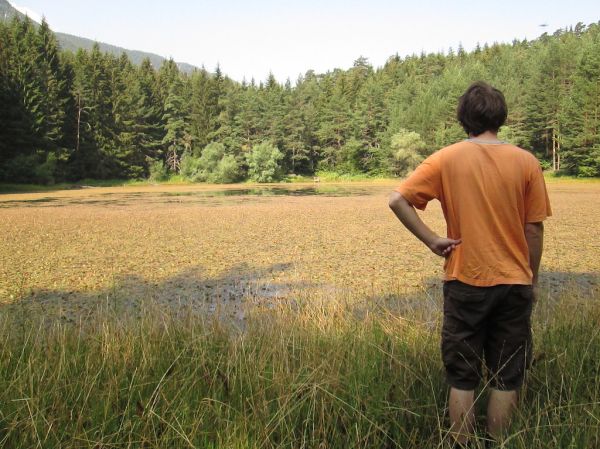 Panny už jsou asi čišté, ale jezero vypadá podle toho