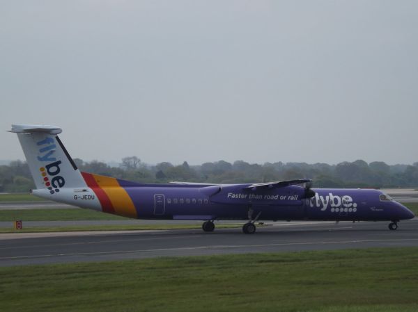 G-JEDU Bombardier Dash 8 Flybe Ltd