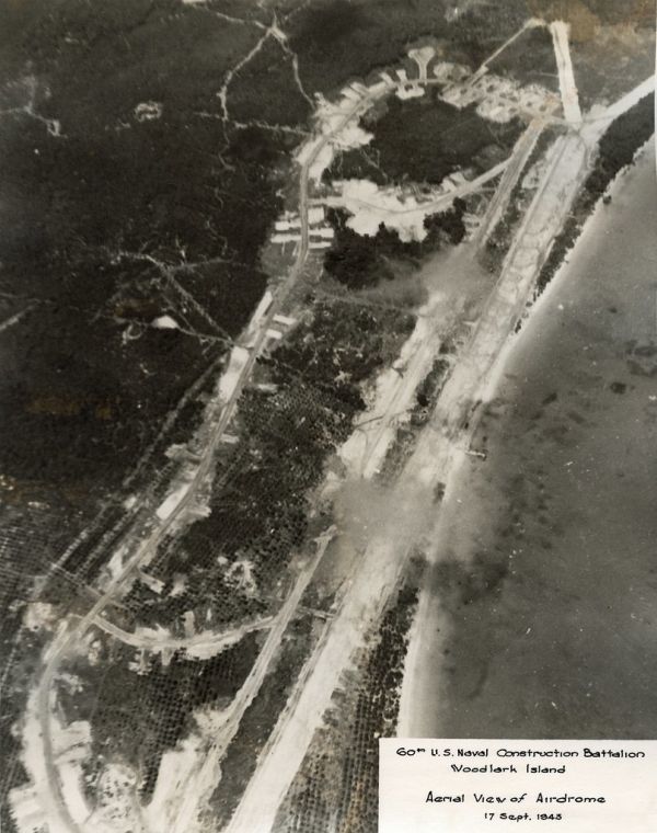 60th NCB Woodlark Airfield 1