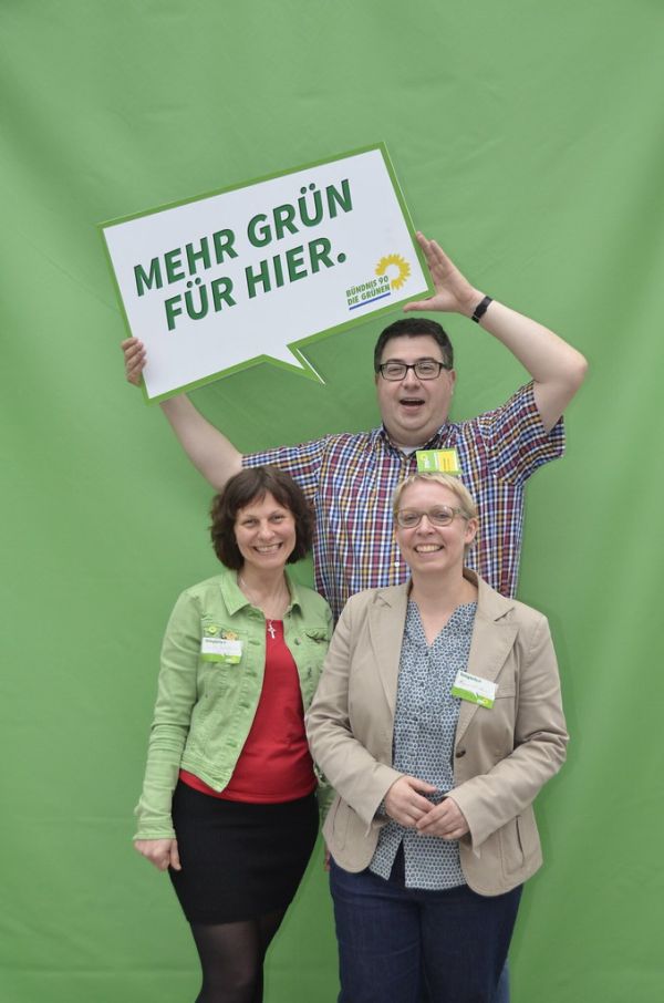MEHR GRÜN FÜR HIER - die grüne Sprechblase