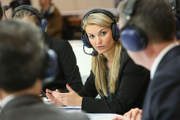 Mina Andreeva - English part press photos: Citizens’ Corner debate on EU citizens and their digital rights