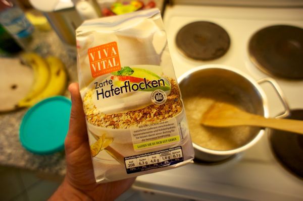 Zarte Haferflocken