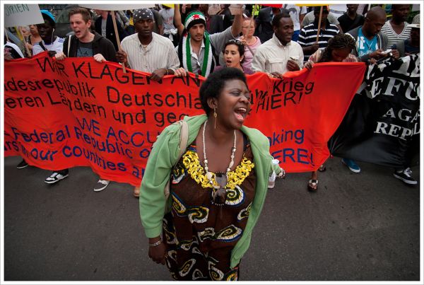 Refugee Tribunal demostration - Berlin